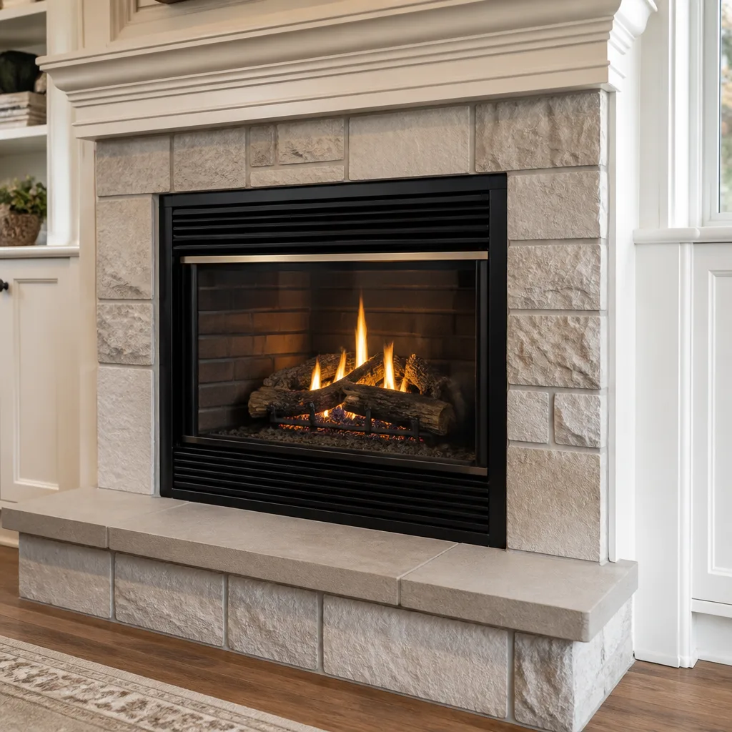 Gas fireplace service